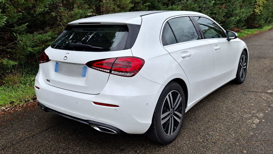 photo arriere Classe A 160 de couleur Blanc